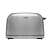 Home HGKP22LCD Toaster Back View, Stainless Steel Finish