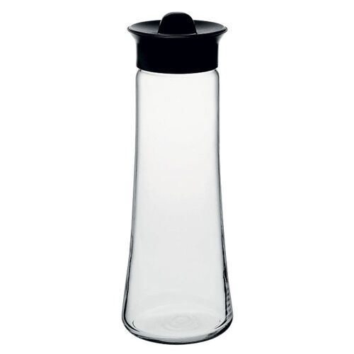 Pasabahce Basic 1L Üveg Kancsó Fekete Tetővel