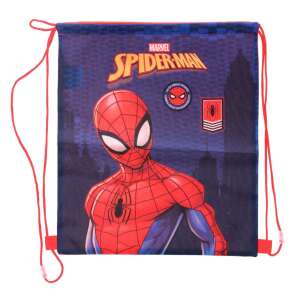 Marvel Spider-Man Turnbeutel, rot-blaue Sporttasche mit Spider-Man-Design - Turnbeutel