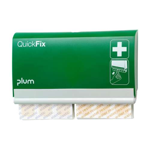Plum QuickFix Heftpflasterspender mit 1 x 45 wasserfesten und 1 x 45 flexiblen Heftpflastern 106424813