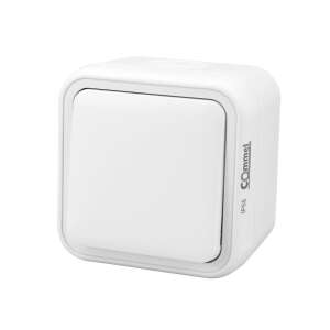 Commel zewnętrzny przełącznik naścienny 106 alternatywny biały IP55 105679237 - Connector & Dugalj