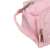 Close-up of the pink pencil case zipper