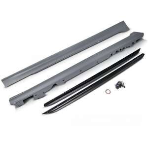 BMW G20/G21 19- M-Performance Style Matt Fekete Side Skirts - Vehicle connectors and fitting