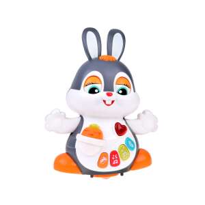 Jucărie interactivă cu iepuraș care dansează pentru bebeluși, cu lumini și sunete, de la Hola - Hola Jocuri interactive pentru copii