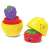 Learning Resources Big Feelings Nesting Fruit Friends играчка за подреждане, комплект от 5 цветни чаши с форма на плодове с различни емоции, идеална за обучение на малки деца за емоции, цветове, форми и броене