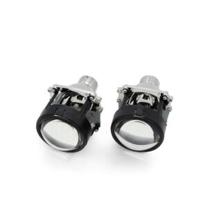 Pair of Bi-Xenon Hella Style Mini D2S 2.5" Projector Lenses - Car bulb