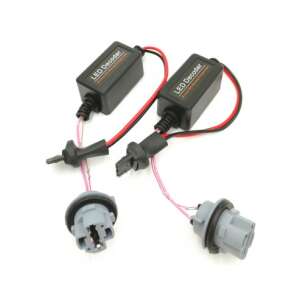 2 x LED dekóder pre žiarovky W21W T20 s jedným vláknom - Auto žiarovky