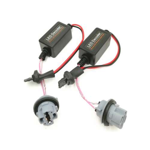 2 x Decodor LED pentru becuri W21W T20 cu un singur filament