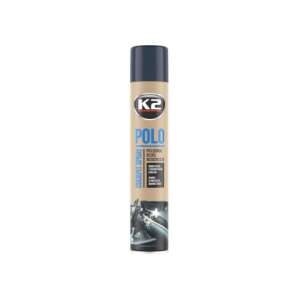 K2 Polo Cockpit Spray, 750ml, car interior cleaner, dashboard cleaner, protects against cracks and discoloration, fresh masculine scent - K2 Dashboard cleaner