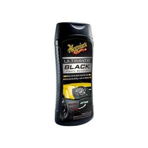 Meguiar's Ultimate Black Plastic Restorer, 355ml, car care product for restoring faded plastic - Meguiars