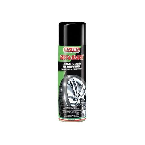 Ma-Fra Fast & Black gumiabroncs fényesítő spray, 500ml