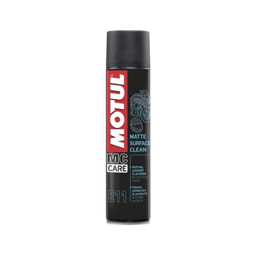 MOTUL MC CARE E11 Matt felülettisztító, 400ml spray matt motoros felületek tisztításához és védelméhez