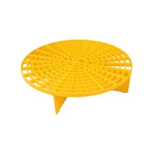 Meguiar's Grit Guard, żółty plastikowy wkład do wiadra do mycia samochodów, zapobiega przedostawaniu się brudu i zanieczyszczeń do wody do mycia - Meguiars