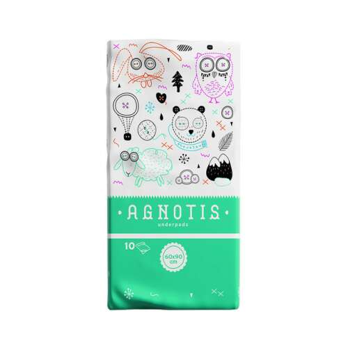 Agnotis Baba Ágyvédő Betét - 10 db - 60x90 cm