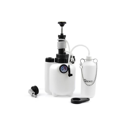 Geko fékfolyadék csere készlet 10 csővel, 3,5 mm átmérő