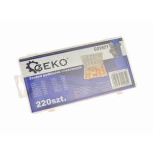 GEKO G02821 Copper Washers, 220 pcs 131331442 - Fastener