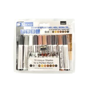 Wood Repair Kit, 21 pieces, Geko G30148 131332939 - Office accessory