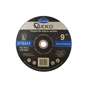Geko Premium Fémcsiszoló Korong - 230x2,5 mm 131334884 - Geko