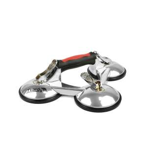 Tvardy 3 suction cup glass lifter, 125 mm diameter, 190 kg capacity - Tvardy