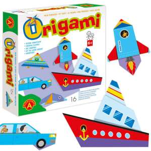 Alexander Toys Origami-Set mit 16 Modellen, darunter eine Rakete, ein Schiff, ein Auto und vieles mehr - ALEXANDER