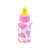 Pink cow print stress relief bottle, squeeze toy, fidget toy