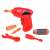 Electric screwdriver, screwdriver, wrench, and other tools for construction toy set