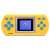 SY-868 handheld game console with 230 games, featuring a yellow and blue design with a screen displaying a game