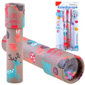 Vidám Kaleidoszkóp - Erdőállatok - Gyerekeknek - 18 cm