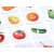 Mniam Memory Game cards, fruit and vegetable themed matching game, 32 cards and a dice, by Jawa