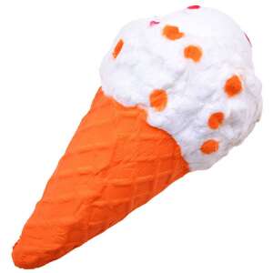 Jumbo ice cream cone stress ball, squeeze toy, for stress relief, anxiety relief, fidget toy - Stress ball