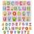 Fa Abécé Puzzle with letters removed, wooden alphabet learning toy