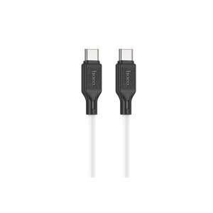 Kabel USB Hoco USB-C - USB-C 1 m Biały 105246730 - Hoco