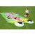 Children sliding on Bestway H2O Go! Frog Triple Water Slide