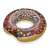 Bestway 107cm Donut Swim Tube, plutitor gonflabil pentru piscină, gogoașă de ciocolată cu stropi, dimensiune pentru adulți și copii