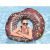 Bestway Inel gonflabil mare de înot BLUE DONUT 107cm 36118 105247161