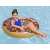 Bestway Donut Swim Tube, nafukovací plávajúci kruh do bazéna, čokoládový donut s posýpkou, veľkosť pre dospelých a deti, plávajúci kruh do bazéna v používaní