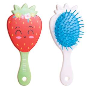 Cute Fruit strawberry hair brush for kids, hairbrush for girls, kids hairbrush, detangling brush for kids, kids hair care, hair brush for toddlers - Bathing Essential
