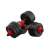 4FIZJO 30kg Adjustable Dumbbell Set - Black and Red