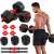 Man working out with 4FIZJO Adjustable Dumbbell Set