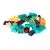 Ikonka Dinosaur Park Marble Run Toy Set - Loose Building Blocks