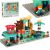 Ikonka Dinosaur Park Marble Run Toy Set with Figures and Packaging