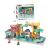 Ikonka Dinosaur Park Marble Run Toy Set with Box and Dimensions