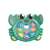 Whack-a-Crab game, interactive toy for kids, blue crab design