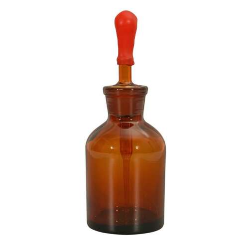 125 ml-es barna üveg pipettás üveg, Pipettásüveg - Konyhai tárolóedény