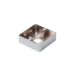 MBB-811C-M 86x86 mm rozsdamentes acél felületi szerelő keret süllyesztett szerelésű eszközökhöz - Villanyszerelés