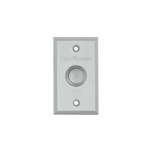 PBK-800A ajtónyitó gomb, ezüst, süllyesztett szerelés, ajtónyitó gomb - Beléptető rendszer