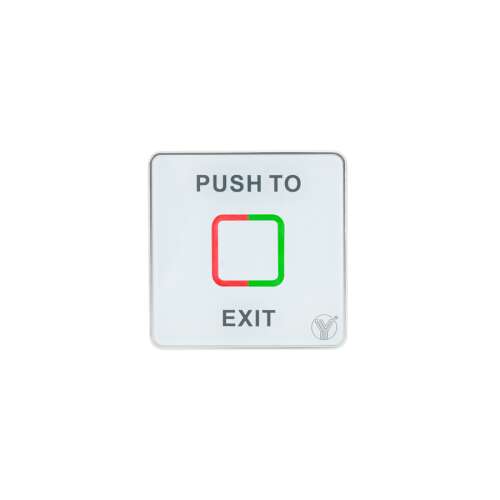 TSK-830NB(LED) felületre szerelhető érintésérzékeny kapcsoló, nyomja meg a kilépés gombot piros és zöld LED jelzővel