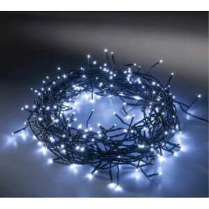 400 LED-es fehér karácsonyi fényfüzér, ABYZ®™ márka, 25 méter hosszú, beltéri és kültéri díszítéshez ideális - Nonbrand Fényfüzér