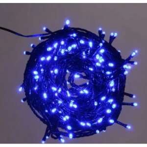 ABYZ®™ 400 LED-es kék karácsonyi fényfüzér, 25 méter hosszú, beltéri és kültéri díszítéshez tökéletes - Nonbrand Fényfüzér
