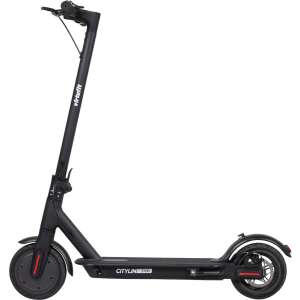 VirtuFit Cityline S100i E-Step Elektromos Roller, fekete, összecsukható, 250W motor, 10-12 km hatótávolság - VirtuFit